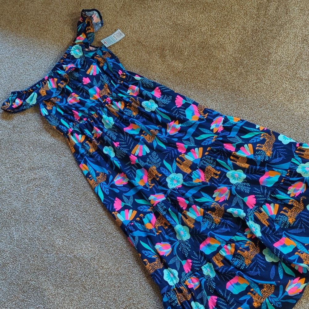 Cat & Jack 🌺 floral tropical dress